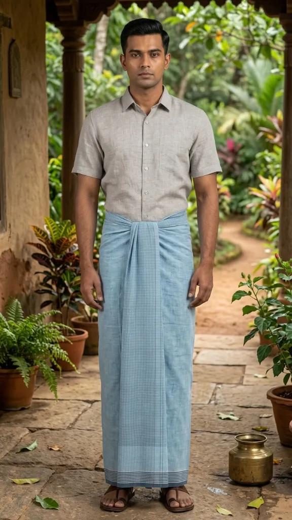 indian Man with handloom lungi 01.webp