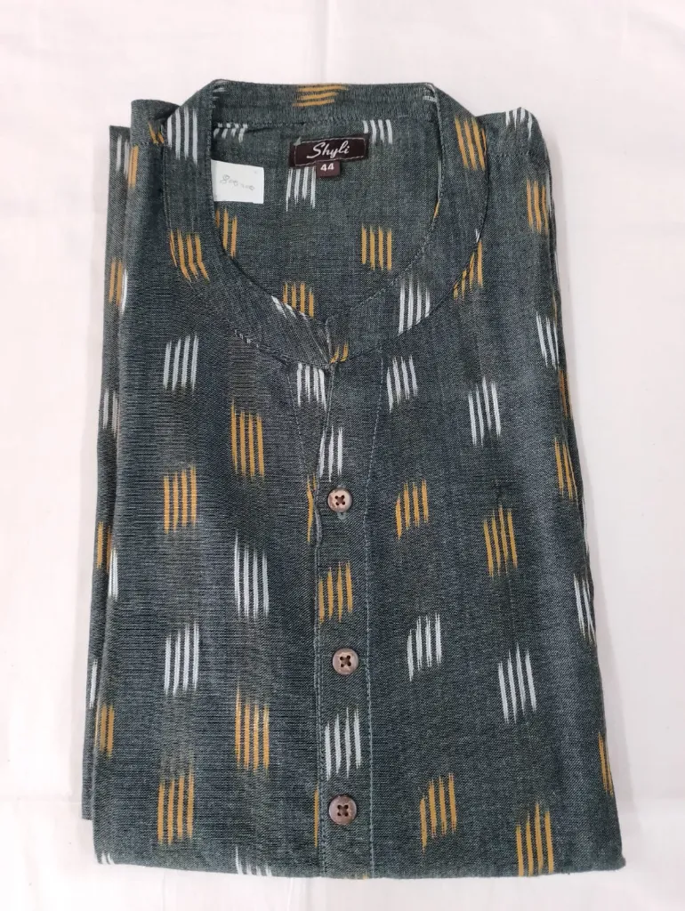 Shily Kurti Ikkat Print ( Top ) 01.webp