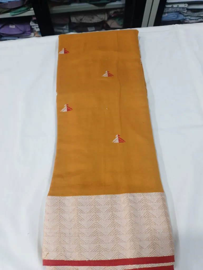 Chalcharkha Butta Saree with doby.webp