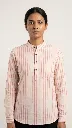 light purpal lining on offwhite Full  Kurta 30 Lenth 01.webp