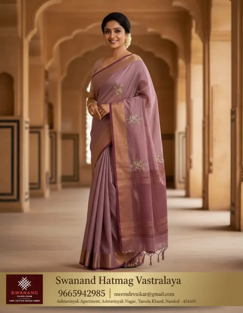 Chalcharkha Aari Work Saree 01