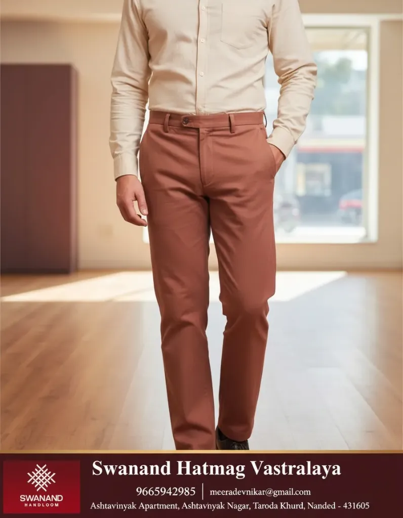 [SMPC 10015] Swanand Men Pant Casual