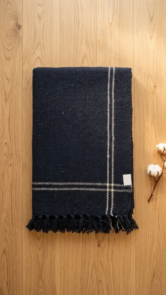 Jodhpuri Ghongadi Hand Woven Blanket