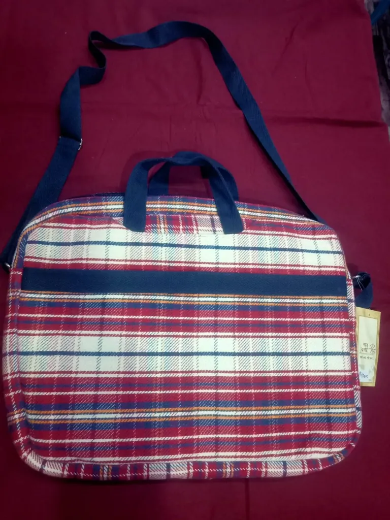 Chalcharkha Handloom Cotton Laptop Bag