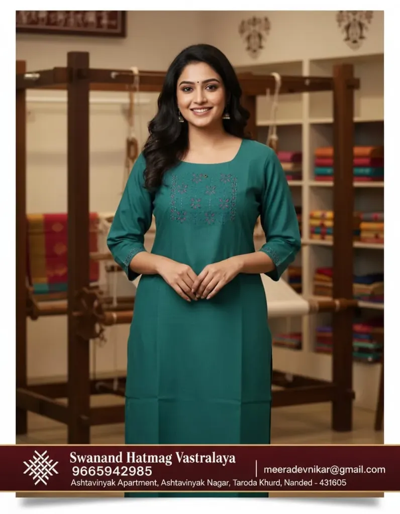 [SLKE 10020] Shyli Ladies Kurti Emroidary (Top)
