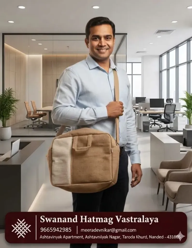 [CJLP 10017] Chalcharkha Jute Laptop Bag