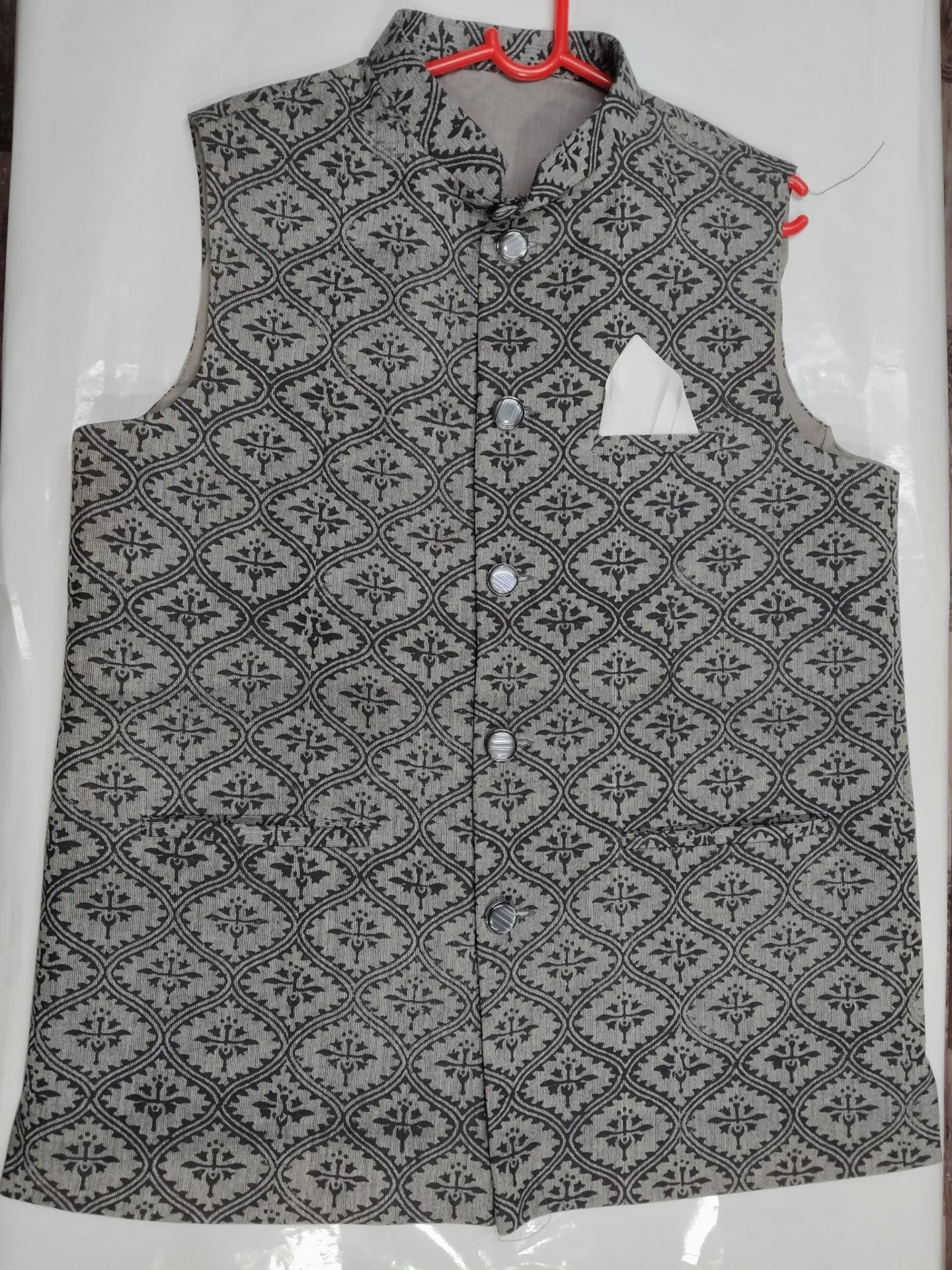 [SMK10013] Swanand Men's Kalamkari Jacket