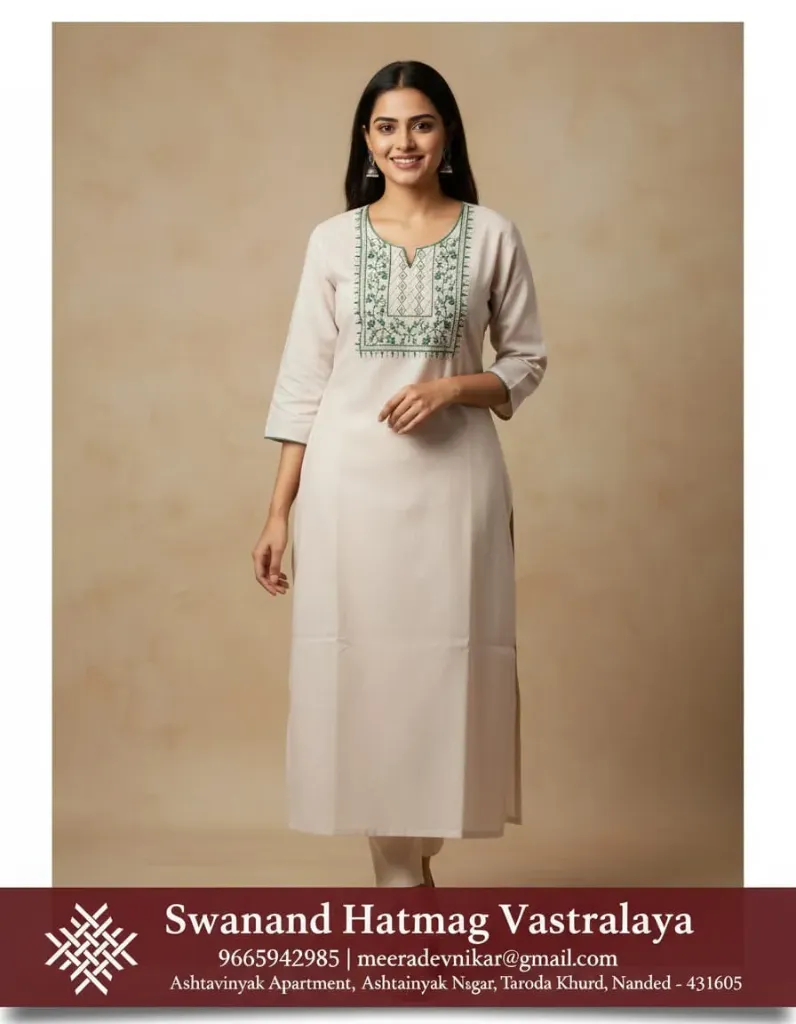 Daneshwari Kurti Emroidary (Top) (XS)